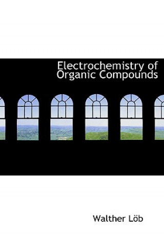 Kniha Electrochemistry of Organic Compounds Walther Lapb