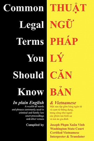 Könyv Common Legal Terms You Should Know Joseph Pha !m Xuan Vinh