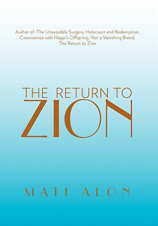 Kniha Return to Zion MATI ALON