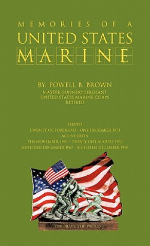 Libro Memories of A United States Marine POWELL B. BROWN