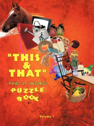 Könyv "This & That" Find A Word Puzzle Book RROBITAILLE