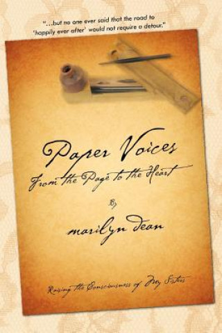 Livre Paper Voices marilyn dean