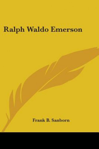 Libro Ralph Waldo Emerson Frank B. Sanborn