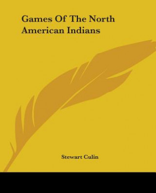 Libro Games Of The North American Indians Stewart Culin