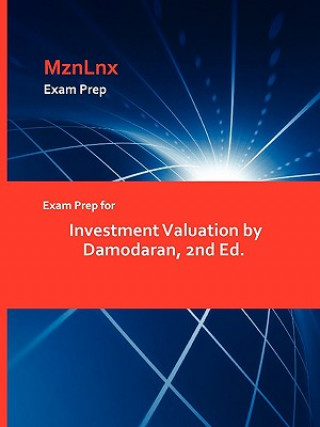Könyv Exam Prep for Investment Valuation by Damodaran, 2nd Ed. Damodaran
