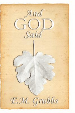 Libro And God Said Esther Grubbs