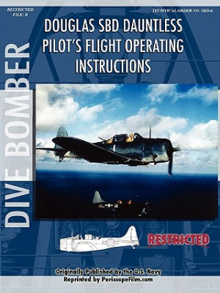 Carte Douglas SBD Dauntless Dive Bomber Pilot's Flight Manual United States Navy