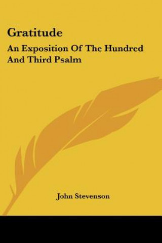 Buch Gratitude John Stevenson