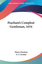 Carte PEACHAM'S COMPLEAT GENTLEMAN, 1634 HENRY PEACHAM