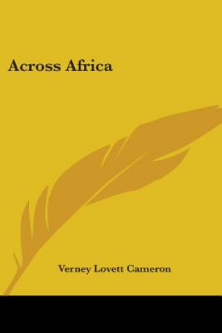 Livre Across Africa Verney Lovett Cameron