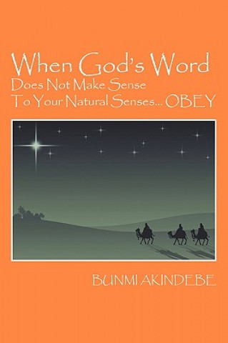 Kniha When God's Word Does Not Make Sense To Your Natural Senses...OBEY Bunmi Akindebe