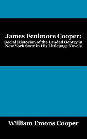 Книга James Fenimore Cooper William Emons Cooper