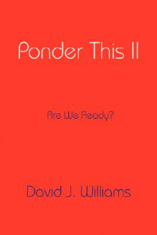 Книга Ponder This II Williams