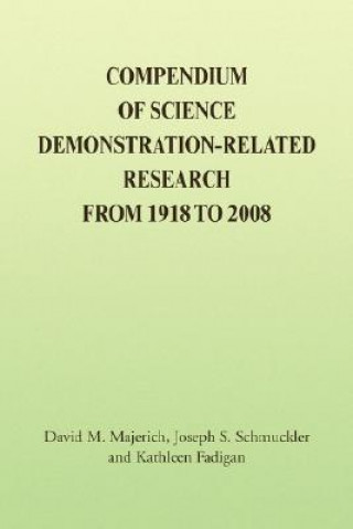 Livre Compendium of Science Demonstration-Related Research from 1918 to 2008 Joseph S Schmuckler David M Majerich