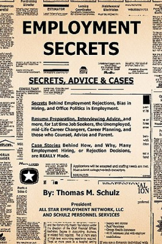 Kniha Employment Secrets Thomas M Schulz