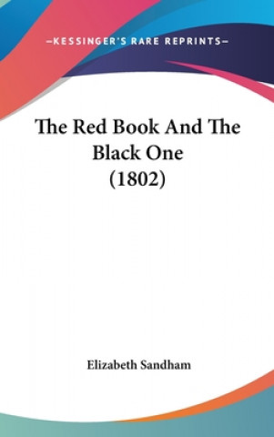 Carte The Red Book And The Black One (1802) Elizabeth Sandham