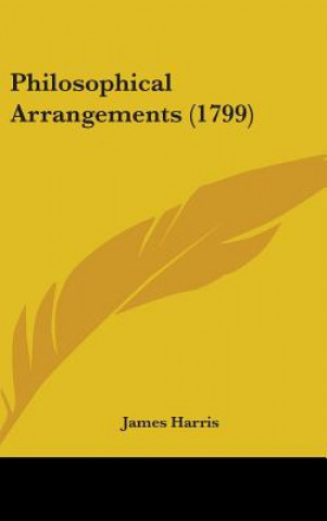 Книга Philosophical Arrangements (1799) James Harris