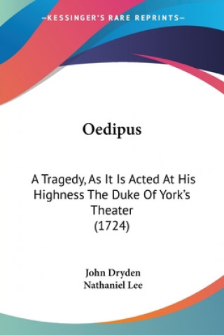 Book Oedipus Nathaniel Lee