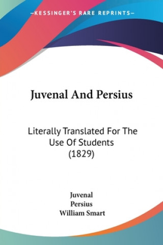 Carte Juvenal And Persius Persius
