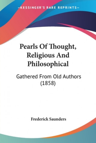 Book Pearls Of Thought, Religious And Philosophical 