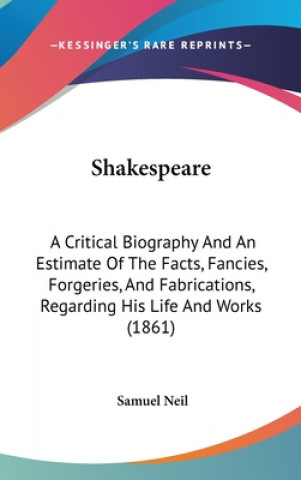 Buch Shakespeare Samuel Neil