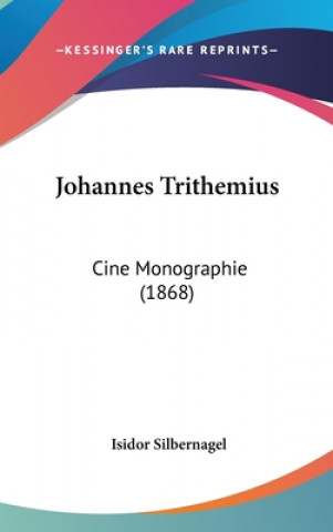 Libro Johannes Trithemius Isidor Silbernagel