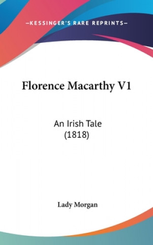 Книга Florence Macarthy V1 Lady Morgan