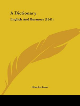 Knjiga Dictionary Charles Lane