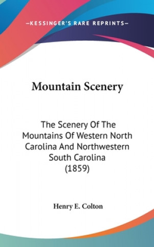 Book Mountain Scenery Henry E. Colton