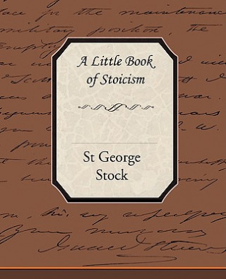 Книга Little Book of Stoicism St George Stock