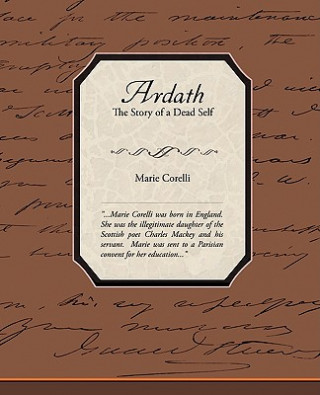 Kniha Ardath - The Story of a Dead Self Marie Corelli