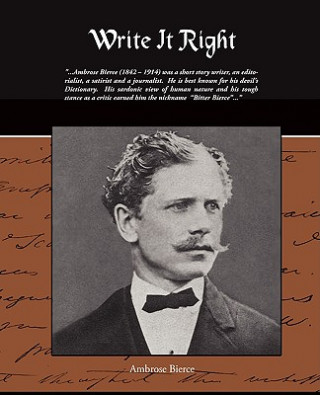 Knjiga Write It Right Ambrose Bierce