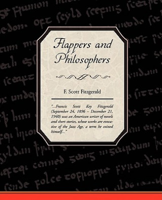 Kniha Flappers and Philosophers F Scott Fitzgerald