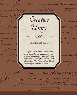 Книга Creative Unity Rabindranath Tagore