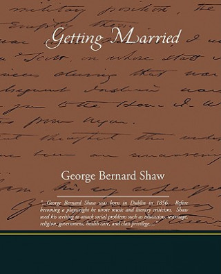 Kniha Getting Married George Bernard Shaw