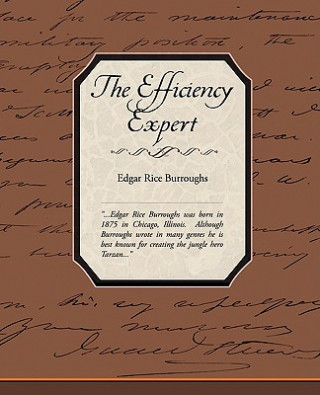 Kniha Efficiency Expert Edgar Rice Burroughs