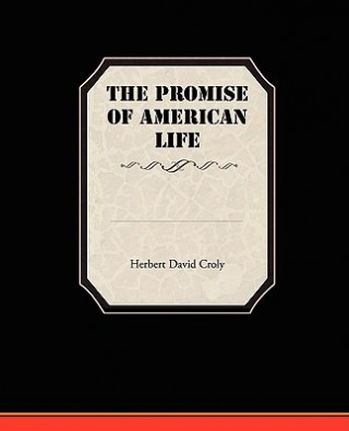 Kniha Promise Of American Life Herbert David Croly