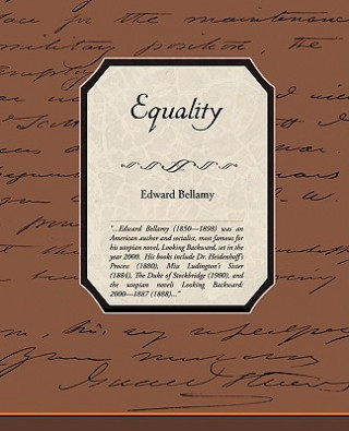 Kniha Equality Edward Bellamy