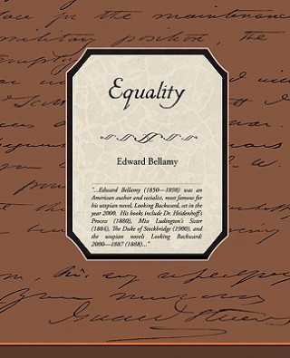 Könyv Equality Edward Bellamy