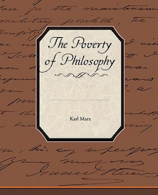 Książka Poverty of Philosophy Karl Marx