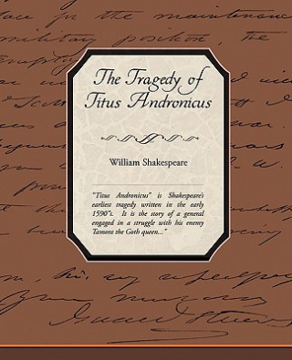 Carte Tragedy of Titus Andronicus Shakespeare