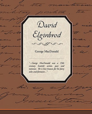 Kniha David Elginbrod George MacDonald