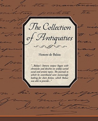 Kniha Collection of Antiquities Honoré De Balzac