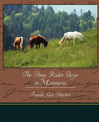 Kniha Pony Rider Boys in Montana Frank Gee Patchin