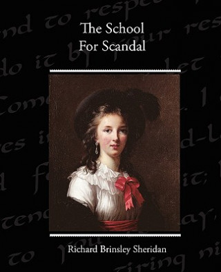 Buch School For Scandal Richard Brinsley Sheridan