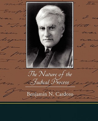 Knjiga Nature of the Judical Process Benjamin N. Cardozo