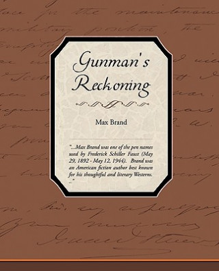 Knjiga Gunman's Reckoning Max Brand