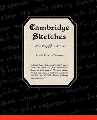 Buch Cambridge Sketches Frank Preston Stearns