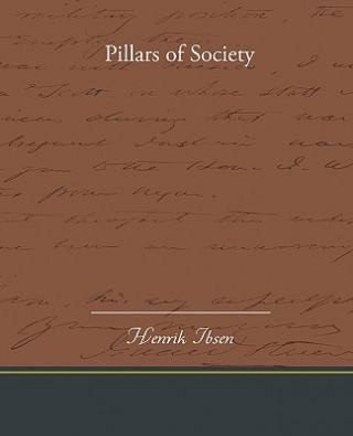 Libro Pillars of Society Henrik Johan Ibsen