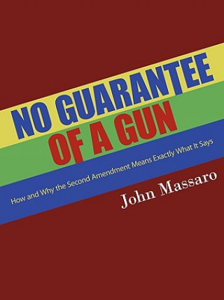 Book No Guarantee of a Gun John Massaro